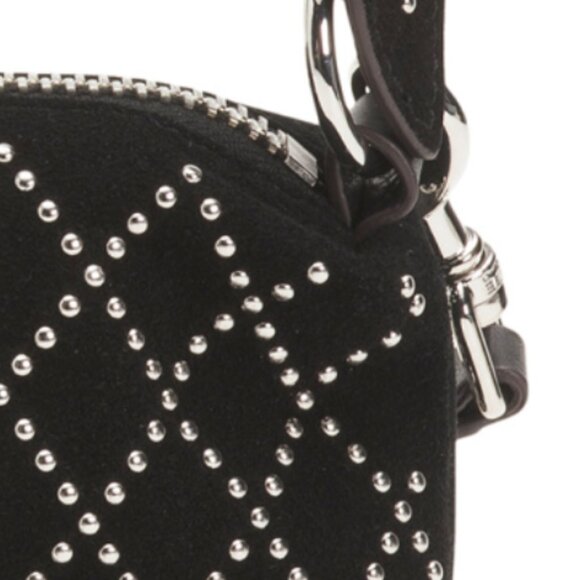 AIMEE KESTENBERG Suede Ava Novelty Convertible Shoulder Bag - Picture 2 of 4